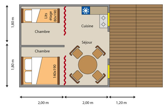 Eco Lodge Omaha plan