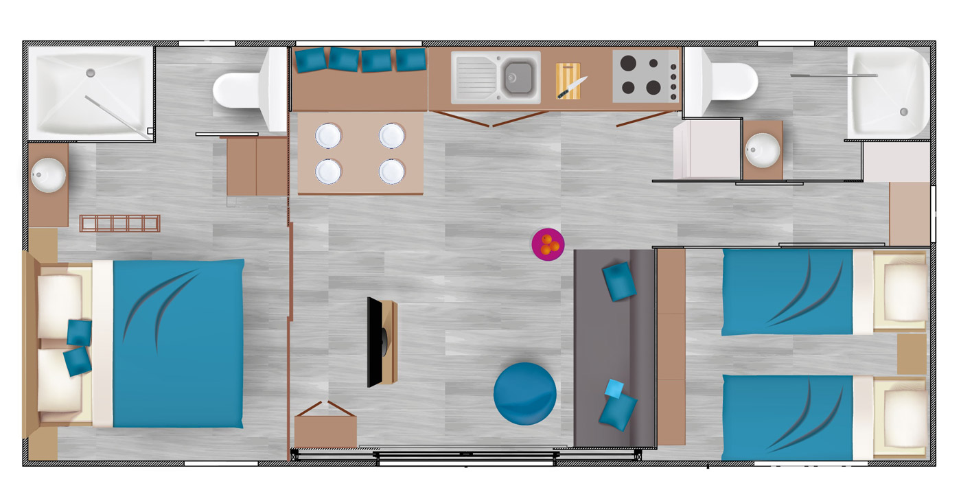 Plan-Taos Mobil Home TAOS
